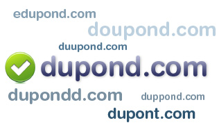 exemple de typosquatting