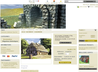 Boutique en ligne Bastion héroïque