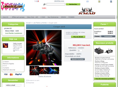 Boutique en ligne Labouticdj