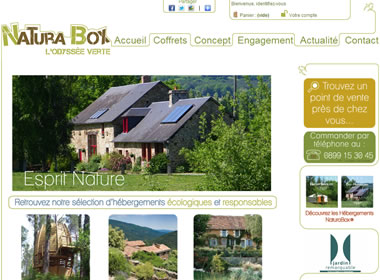 Boutique en ligne Natura Box