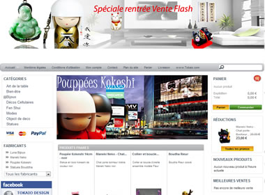 Boutique en ligne Tokaio