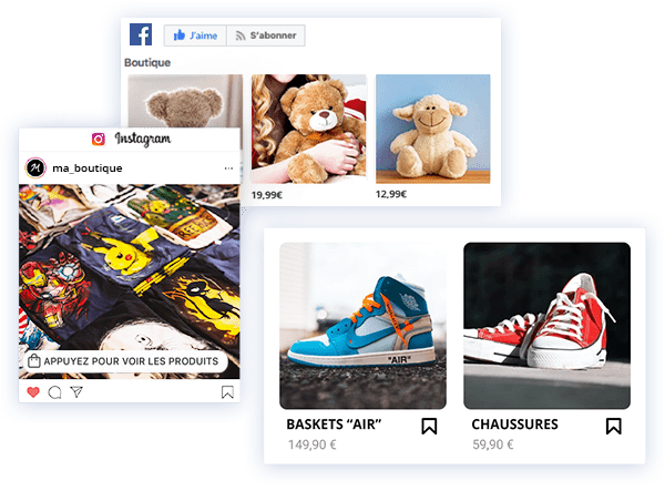 Boutique en ligne et réseaux sociaux