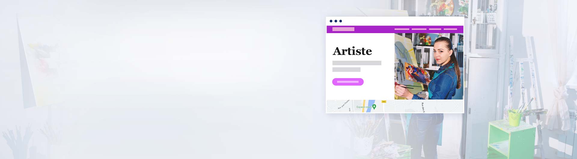 Créer un site d'artiste