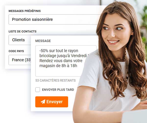 Envoyer des SMS en ligne