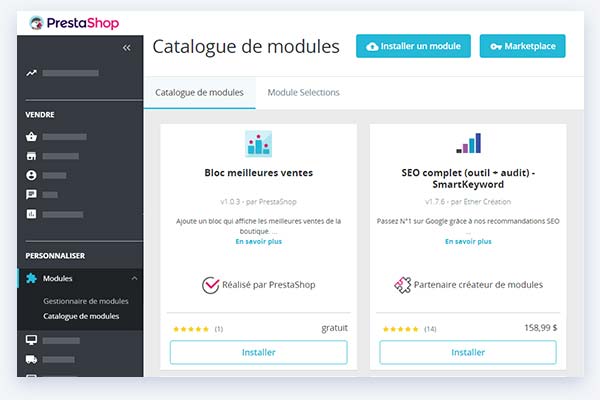 Qu'est ce qu'un module PrestaShop