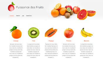 Template site fruits